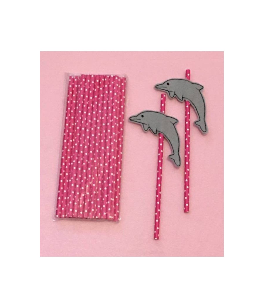 Dolphin Straw Buddies