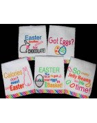 Easter Bunny Kitchen Towel Sayings