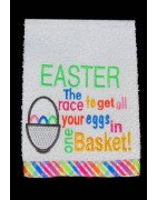 Easter Bunny Kitchen Towel Sayings