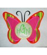 Monogram Butterfly Design