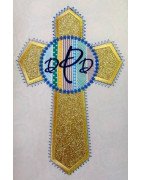 Monogram Cross Design