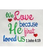 He Loved Us First