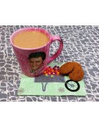 Wheelbarrow Mug Rug