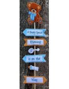 Beary Special Blessing Yard Sign