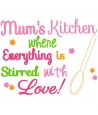 Mums Kitchen Towel Sayings
