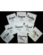 Herb Kitchen Towel Saying Set