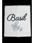Basil Towel Saying