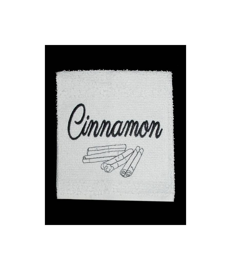 Cinnamon Saying for Towels