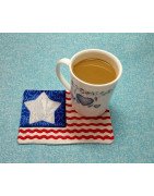 In The Hoop 4th Mug Rug