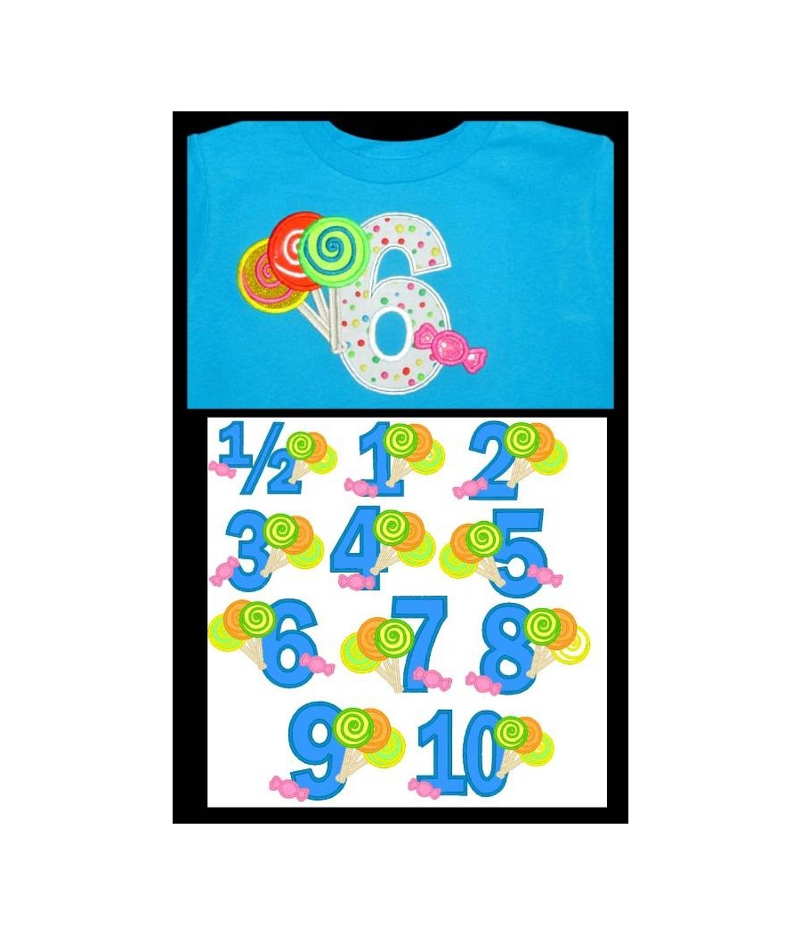 Lollipop and Candy Numbers