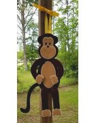 In Hoop Monkey Door Hanger