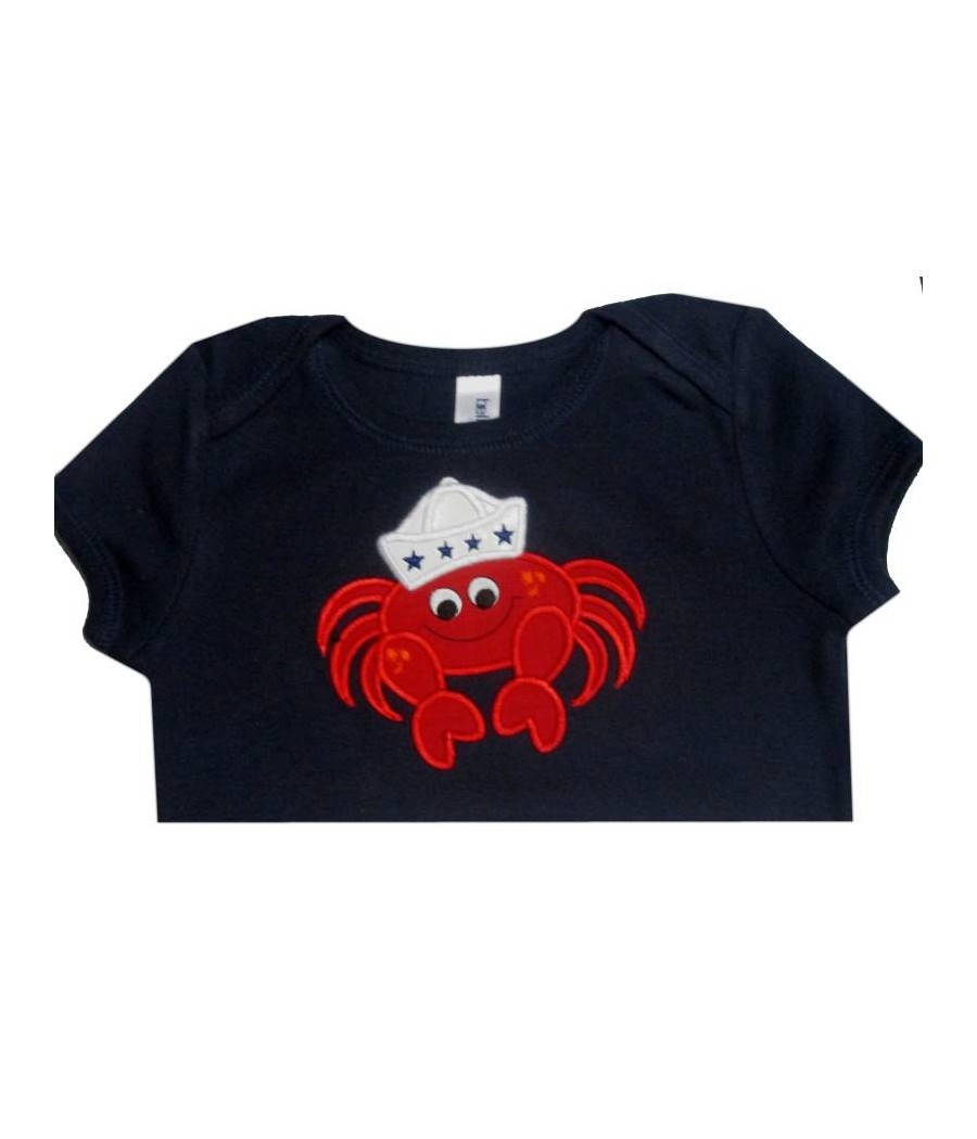 Sailor Crab Applique