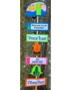 Retro Camper Yard Sign