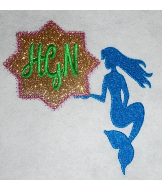 Monogram Mermaid