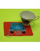 In Hoop Just Married Mug Rug
