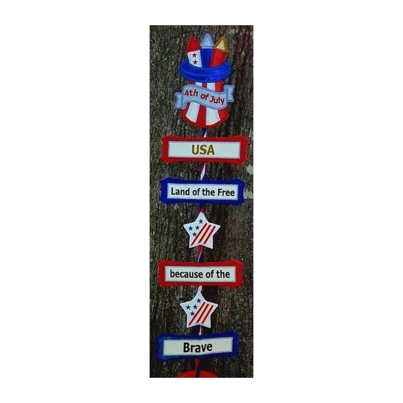 4th of July Yard Sign