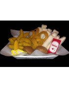 In Hoop Fried Shrimp Basket