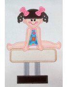 Gymnastics Girl Horse
