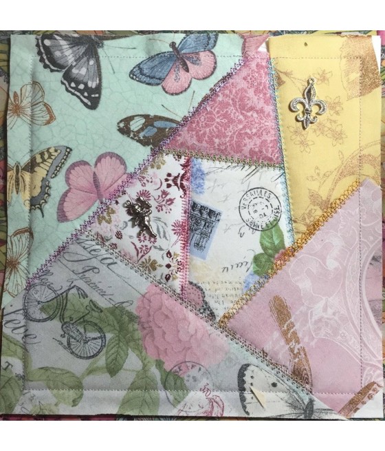 In Hoop Crazy Quilt Square