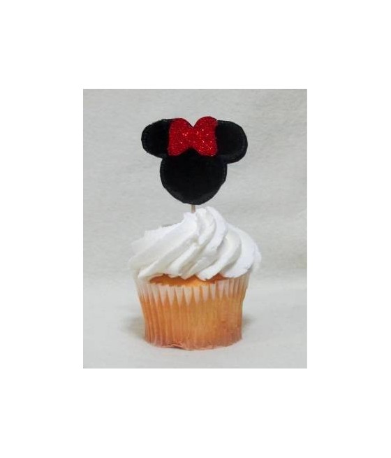 Ms Mouse Cupcake Topper