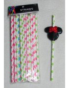 Ms Mouse Straw Buddies