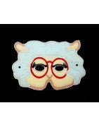 In Hoop Lamb with Glasses Mask