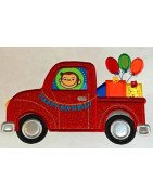 Applique Birthday Truck