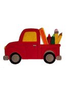Applique Back To School Truck