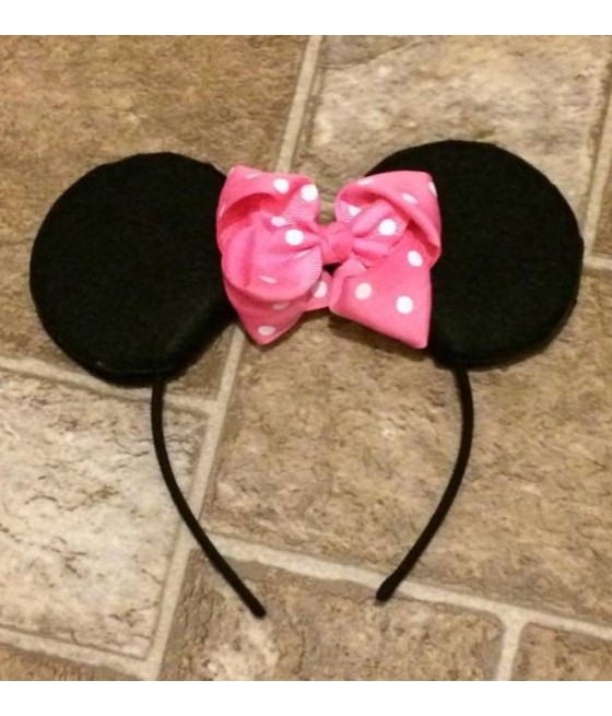 In Hoop Mouse Ears for Headbands