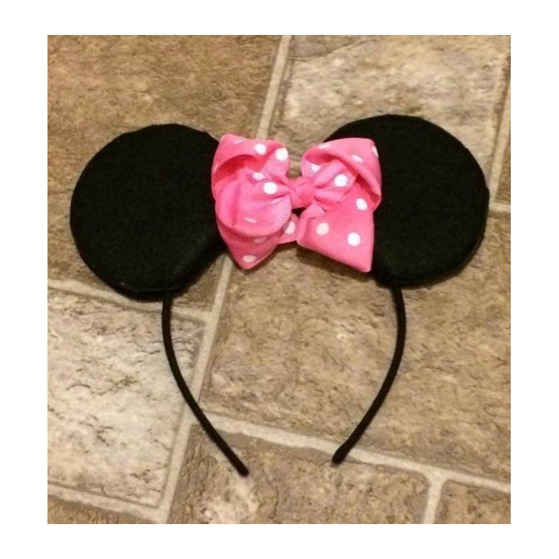In Hoop Mouse Ears for Headbands