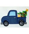 Applique Christmas Truck