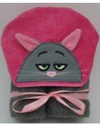 Tubbie Towelz Gray Cat