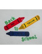 Back to School Crayons