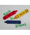 Back to School Crayons