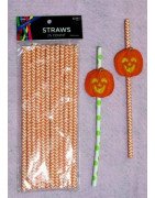 In Hoop Jack-O-Latern Straw Buddie