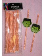 In Hoop Frankenstein Straw Buddies