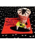 In Hoop Witch Mug Rug