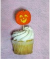 In Hoop Jack-O-Lantern Cupcake Topper