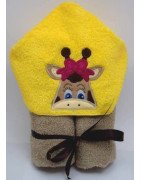Tubbie Towelz In Hoop Giraffe Girl