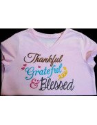 Thankful Grateful and Blessed