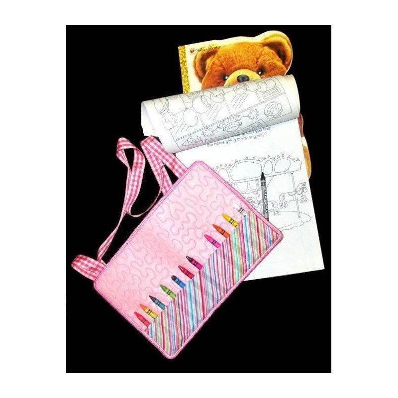 In The Hoop Crayon Tote