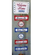 In Hoop Welcome Home Yard Sign