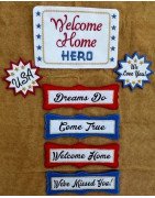 In Hoop Welcome Home Yard Sign