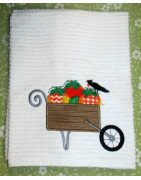 Fall Harvest Wheelbarrow