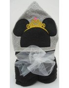 Tubbie Towelz In Hoop Cute Mouse Princess