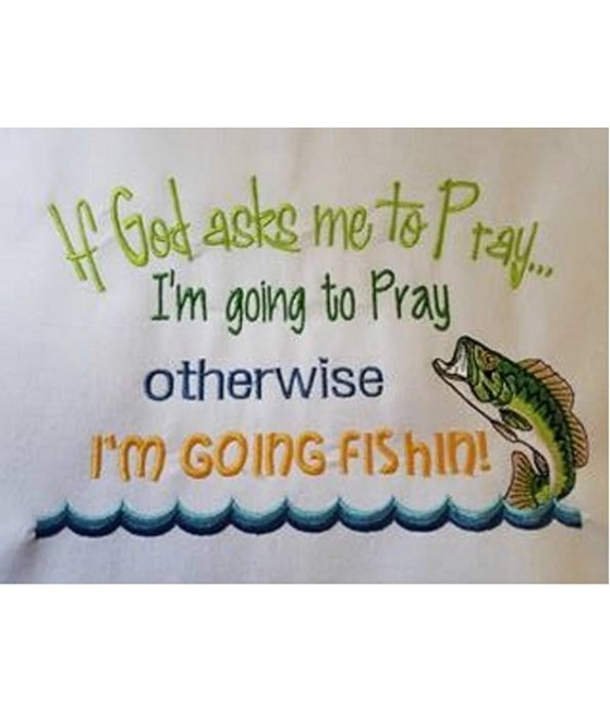 Pray Fish Saying
