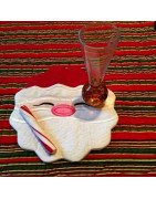 In Hoop Santa Face Mug Rug