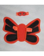 In Hoop Butterfly Wings and Mask Elf