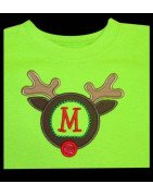 Monogram Reindeer Design