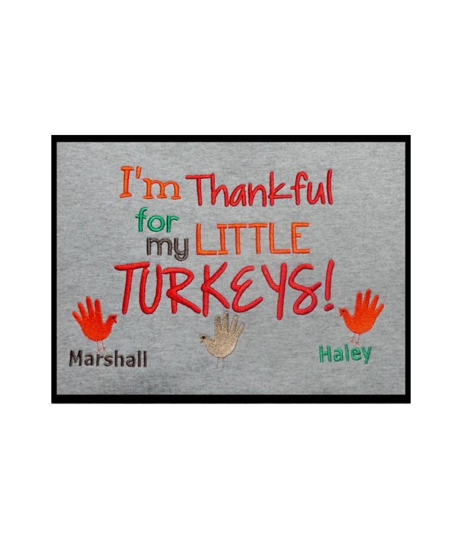 Thankful for Turkeys Family Sayings